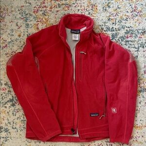 Patagonia Vibrant burnt orange Fleece Jacket